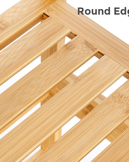 4-Tier Bamboo Ladder Shelf - LeafyLoom