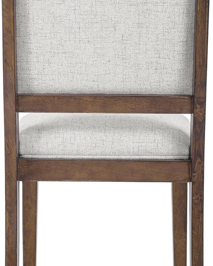 HomePop Classic Parsons Dining Chairs, Neutral Textured Solid (Set of 2) - LeafyLoom