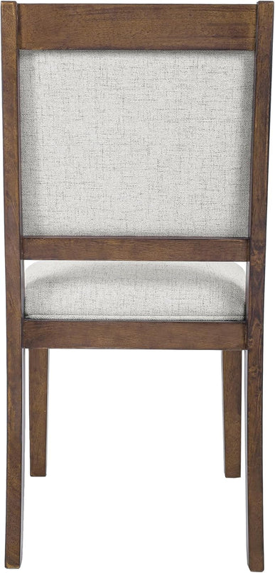 HomePop Classic Parsons Dining Chairs, Neutral Textured Solid (Set of 2) - LeafyLoom