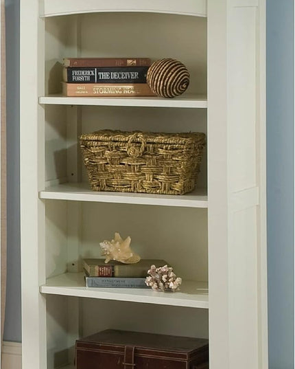 Alaterre Shaker Cottage Bookcase, Tall, Espresso - LeafyLoom