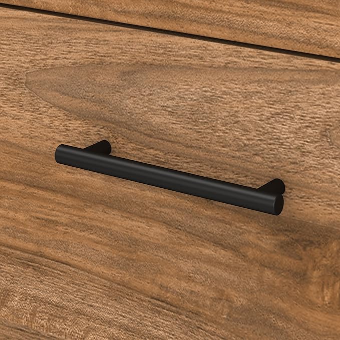 Bush Furniture Somerset Computer Drawers | Office Home Workspace | Large Desk, 72W, Fresh Walnut - LeafyLoom