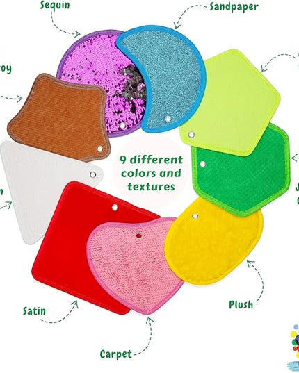 Sensory mats (Assorted Shapes) - LeafyLoom