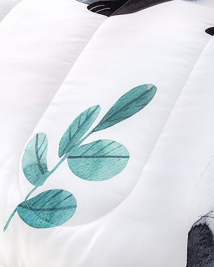 CVHOUSE Panda Bedding Set,Panda Comforter Queen,Cute Panda Comforter Set for Girls Kids Teens,Kawaii Panda Quilt Set with 1 Comforter and 2 Pillow Cases- 3 Piece - LeafyLoom