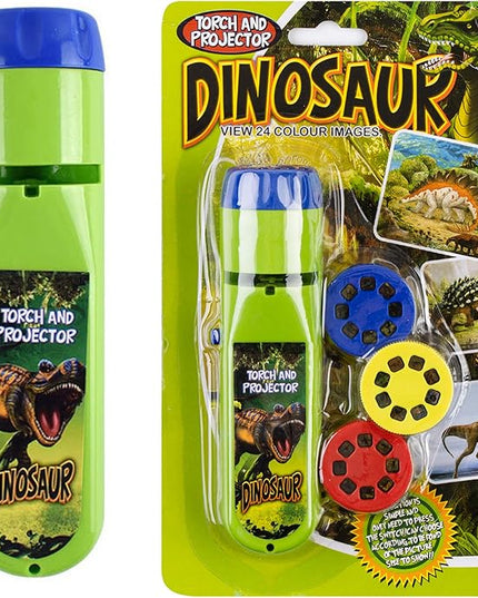 Georgie Porgy Children Projector Toys Educational Science Set Wall Ceiling Tent Torch Flashlight for Kids Gifts for Boys Girls (Dinosaur) - LeafyLoom