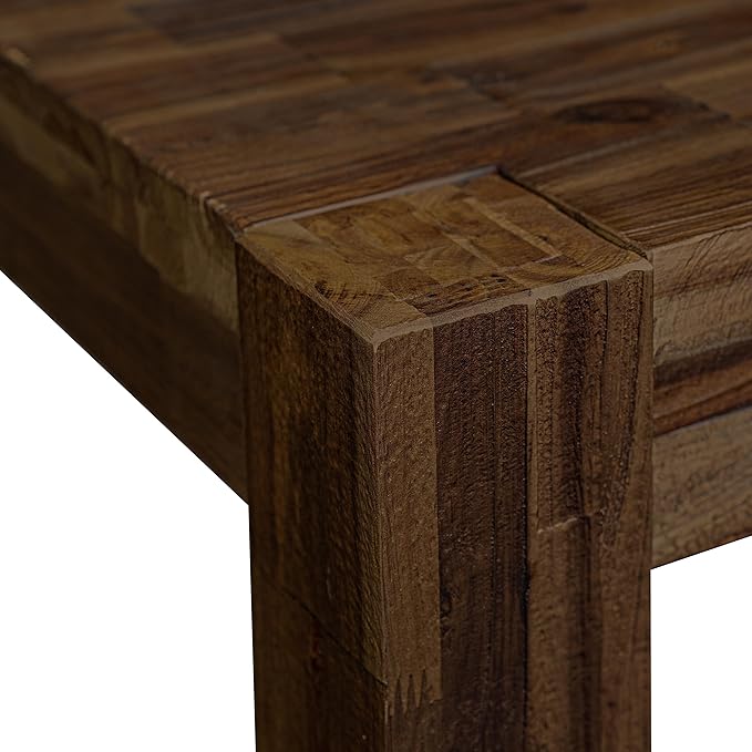East West Furniture CN6-07-T Celina Dining Room Table - Rectangle Rustic Farmhouse Table , 36x60 Inch, Jacobean - LeafyLoom