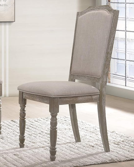 NicBex Haerin-SD-00156-LWJ Dining Chairs, 22.4"x19.5"x41", Matte Gray - LeafyLoom