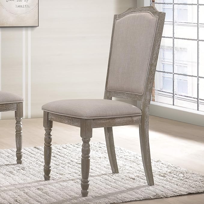 NicBex Haerin-SD-00156-LWJ Dining Chairs, 22.4"x19.5"x41", Matte Gray - LeafyLoom