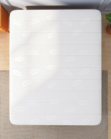 King Mattress, 10 Inch Memory Foam Firm King Size Mattress with Hybrid King Bed Mattress in a Box Pressure Relief & Supportive, King Size Mattress - LeafyLoom
