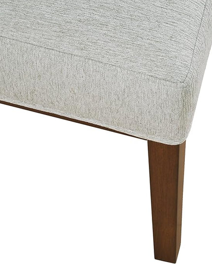 HomePop Kolbe Dining Chair - Sustainable Gray Woven (Single Pack) - LeafyLoom