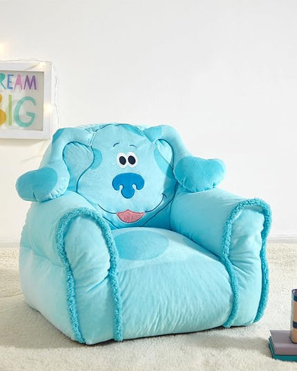Idea Nuova Blues Clues Bean Bag Sofa Chair Polyester Large - LeafyLoom