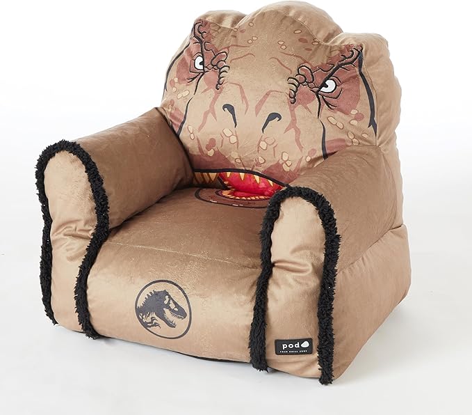 Idea Nuova Bean Bag Sofa Chair, Jurassic World - LeafyLoom
