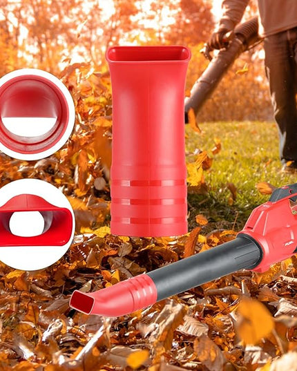 Flat Bend Nozzle for Milwaukee M18 Fuel Leaf Blower - Leaf Blower Nozzle for Drying, Blow-Drying, and Purging Cars, Trucks, and Tool Boxes (1 Pack, No Tool) - LeafyLoom