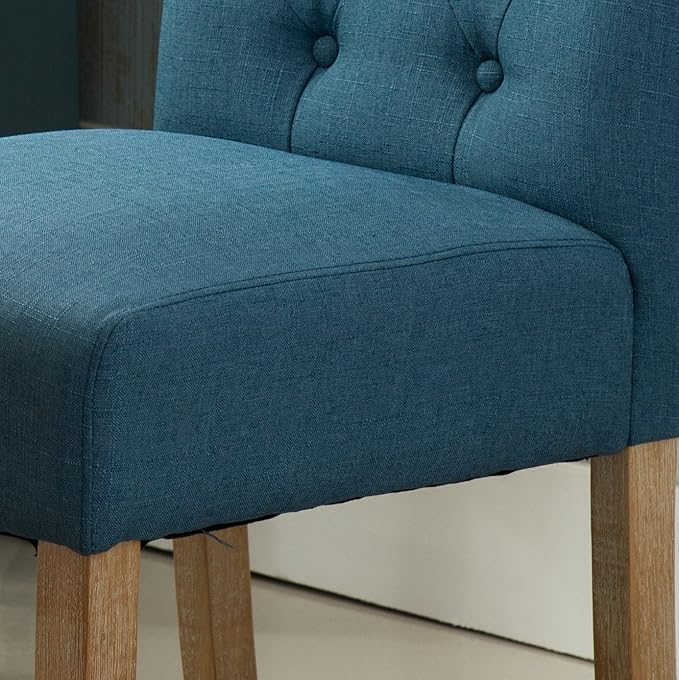 NicBex Haerin-SD-00140-LWJ Dining Chairs, 26"x18"x39.2", Blue - LeafyLoom