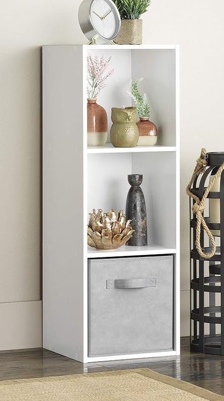 Whitmor 3 Cube Organizer, White - LeafyLoom