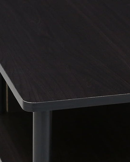 FURINNO Econ TV Entertainment Center, Espresso - LeafyLoom