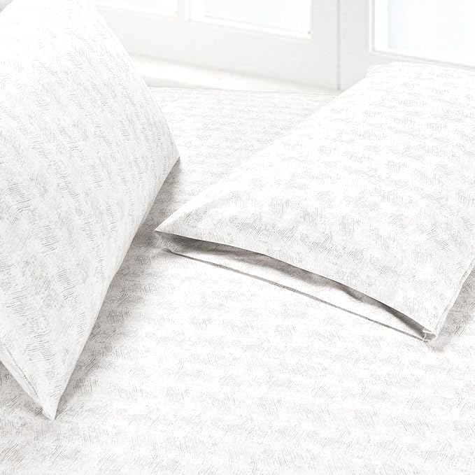 Elegant Comfort Softest and Coziest 6-Piece Sheet Set - 1500 Premium Hotel Quality Microfiber - Deep Pocket, Wrinkle Resistant 6-Piece Wave Pattern Bed Sheet Set, Twin, Wave Beige - LeafyLoom