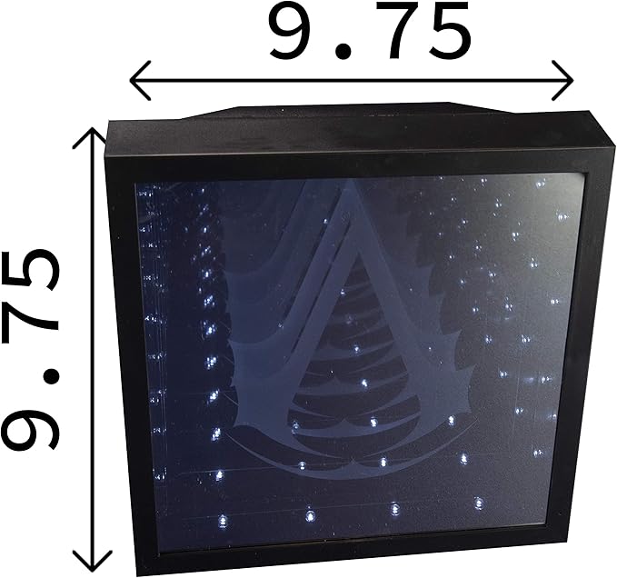 Paladone Assassins Creed Officially Licensed Merchandise - Infinity Light - Collectible Decorative Lamp - LeafyLoom