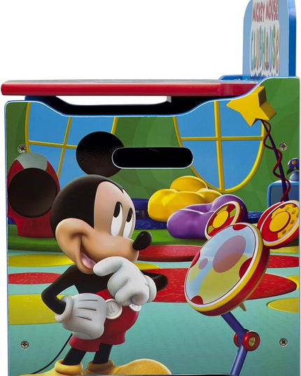 Delta Children Deluxe Toy Box, Disney Mickey Mouse - LeafyLoom