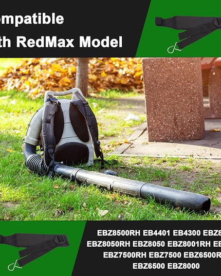 2 Pack 511758401 Leaf Blower Shoulder Straps for RedMax EBZ8500RH EB4401 EB4300 EBZ8500 EBZ8050RH EBZ8050 EBZ8001RH EBZ8001 EBZ7500RH EBZ7500 EBZ6500RH EBZ6500 EBZ8000 - LeafyLoom
