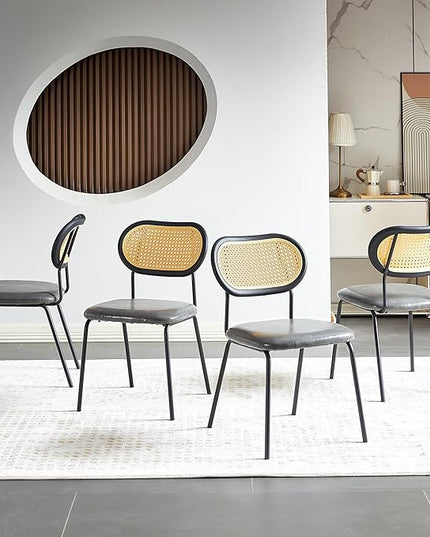 NicBex Haerin-SD-00365-LWJ Dining Chairs, 22.1"x17.7"x31.5", Light Gray - LeafyLoom