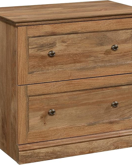 Sauder Barrister Lane Lateral File, L: 32.36" x W: 19.53" x H: 29.76", Sindoori Mango Finish - LeafyLoom