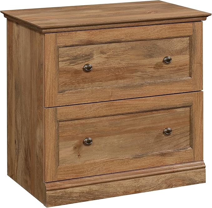 Sauder Barrister Lane Lateral File, L: 32.36" x W: 19.53" x H: 29.76", Sindoori Mango Finish - LeafyLoom