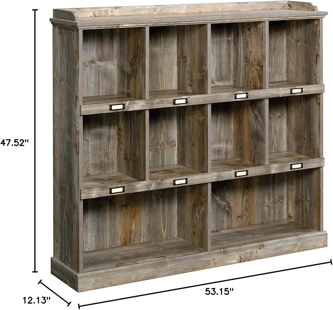 Sauder Granite Trace Bookcase/ Book Shelf, Rustic Cedar finish - LeafyLoom