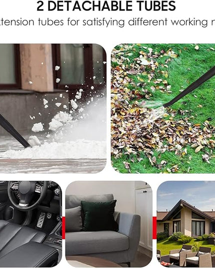 Cordless Leaf Blower, 20V Lightweight Electric Blower with Battery and Charger, Portable Handheld Power Leaf Blower with 2-Speed Control for Lawn Care - LeafyLoom