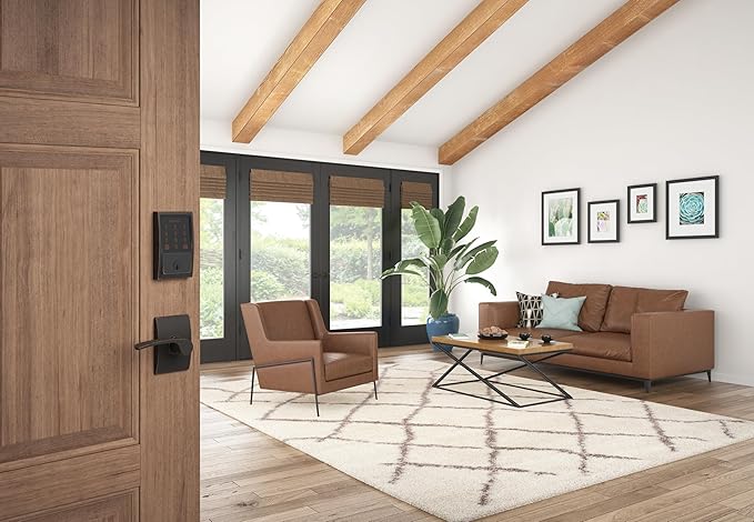 SCHLAGE BE489WB CEN 716 Encode Deadbolt Smart Lock | WiFi Touchscreen Keypad, Aged Bronze SchlageLockCompany