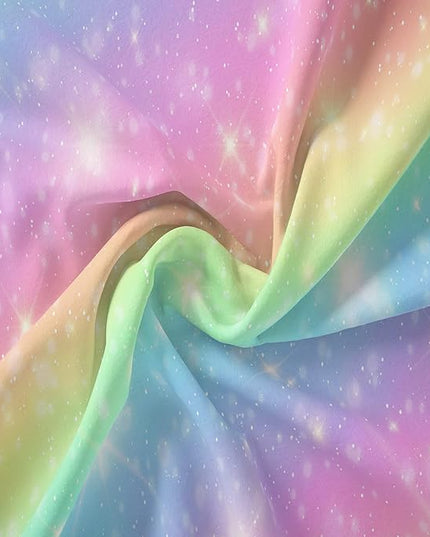 NINENINE Rainbow Bedding Sets,Twin Comforter Set for girls,Twin Bedding Sets for girls,Pink Comforter Glitter Bedding Comforter Set with 1 Comforter 1Pillowcase - LeafyLoom