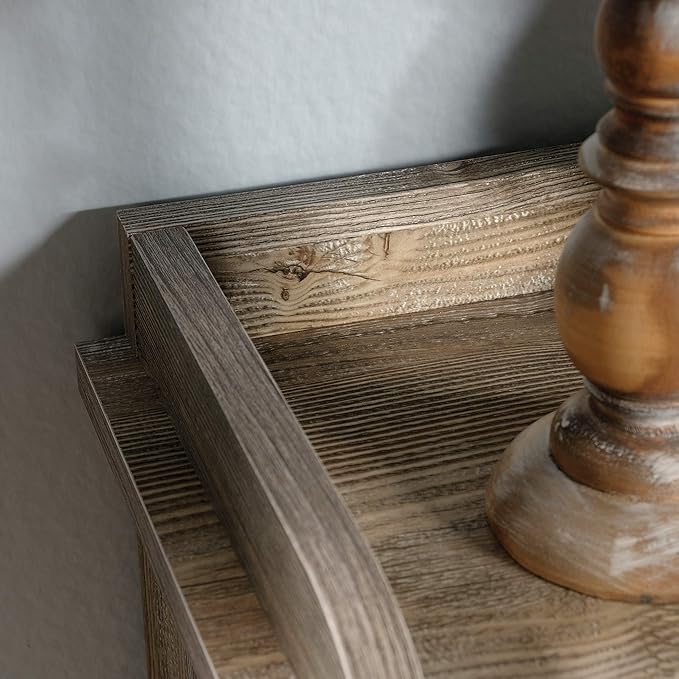 Sauder Granite Trace Bookcase/ Book Shelf, Rustic Cedar finish - LeafyLoom