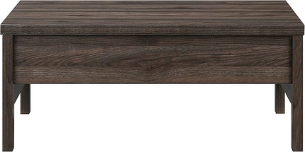 NicBex Coffee Table Wooden Lift Top Coffee Table with Storage Center Tables with Hidden Compartments and Legs Lift Tabletop Dining Table for Living Room, Office, and Bedroom,43" W, Brown - LeafyLoom