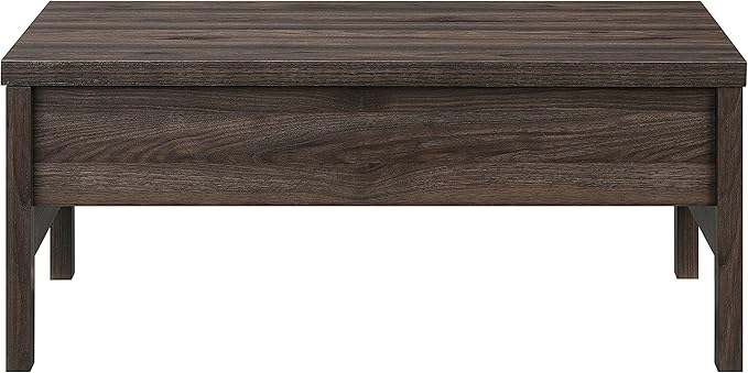 NicBex Coffee Table Wooden Lift Top Coffee Table with Storage Center Tables with Hidden Compartments and Legs Lift Tabletop Dining Table for Living Room, Office, and Bedroom,43" W, Brown - LeafyLoom