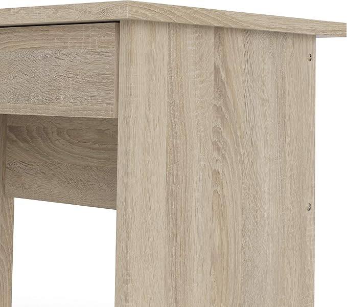 Tvilum, Oak Structure Walden Desk with 5 Drawers - LeafyLoom