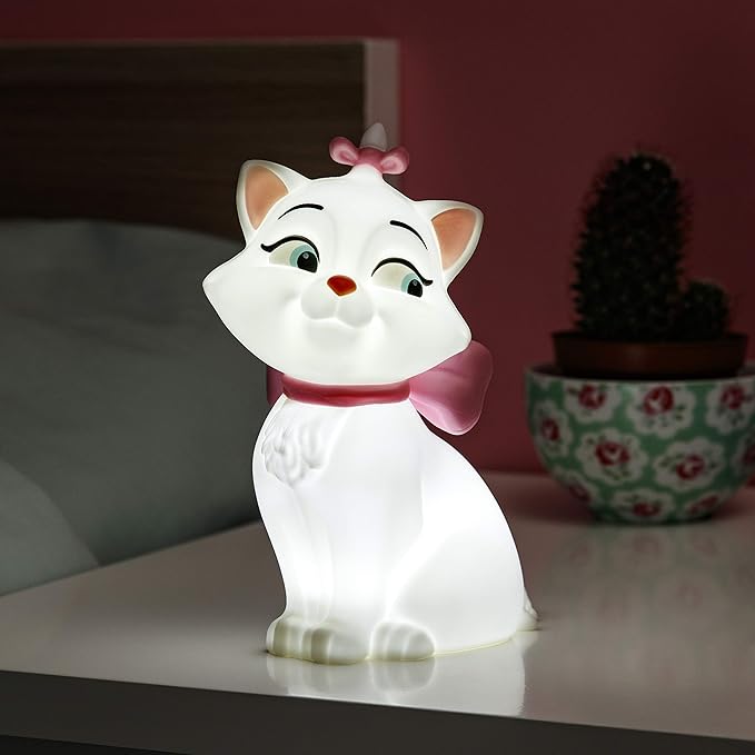 Paladone Aristocats Marie Lamp - Officially Licensed Disney Merchandise White - LeafyLoom