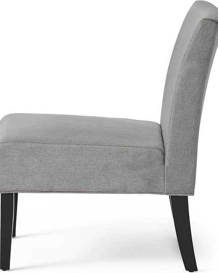 Christopher Knight Home Kendal Grey Fabric Accent Chair (Set of 2), 2-Pcs Set - LeafyLoom