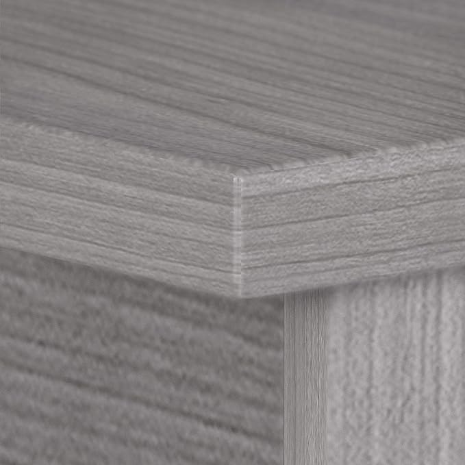 Bush Business Furniture Studio C Office Desk, Computer Table for Home or Professional Workspace, 72W x 30D, Platinum Gray - LeafyLoom