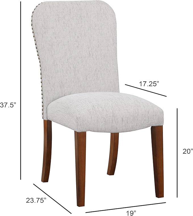 NicBex Haerin-SD-00133-LWJ Dining Chairs, 23.8"x19"x37.5", Beige - LeafyLoom