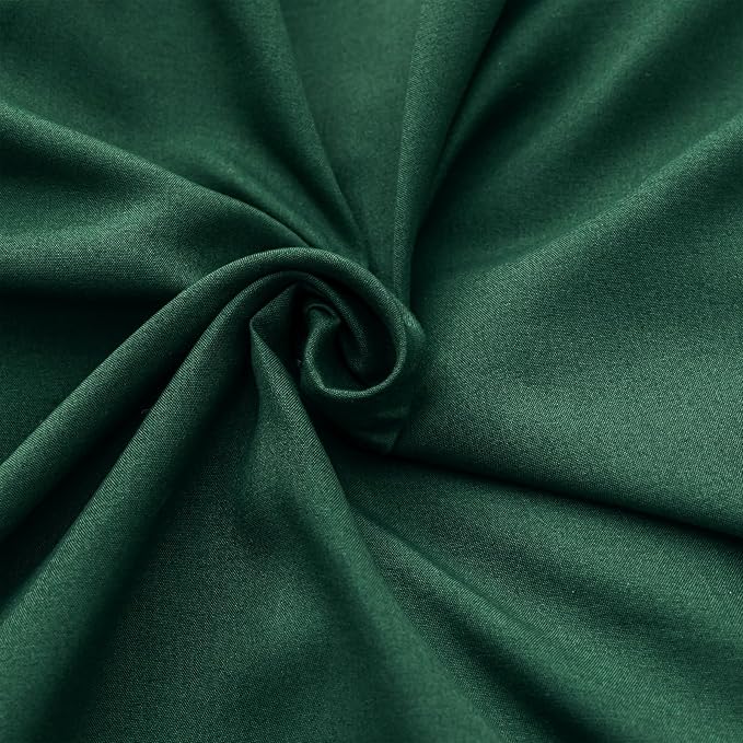 Queen Comforter Set Boho Emerald Green Comforter with 2Pillowcases Soft Microfiber Dark Green 3 Piece Bedding Comforter Set for All Season - LeafyLoom