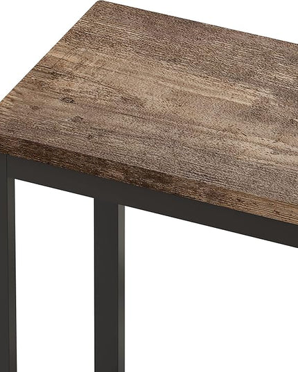 NicBex Kitchen Table Set Dining Room Table Set Modern Design Kitchen Dining Table, Pub Table, Long Dining Table Set with 3 Stools for Kitchen, Apartment, Easy Assembly, Natural - LeafyLoom