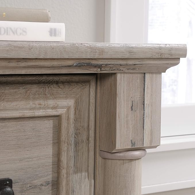 Sauder Palladia Lateral File, L: 36.81" x W: 22.01" x H: 29.61", Split Oak finish - LeafyLoom