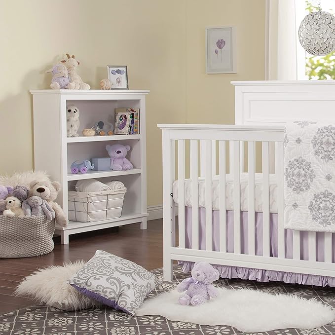 DaVinci Autumn Bookcase/Hutch in White - LeafyLoom