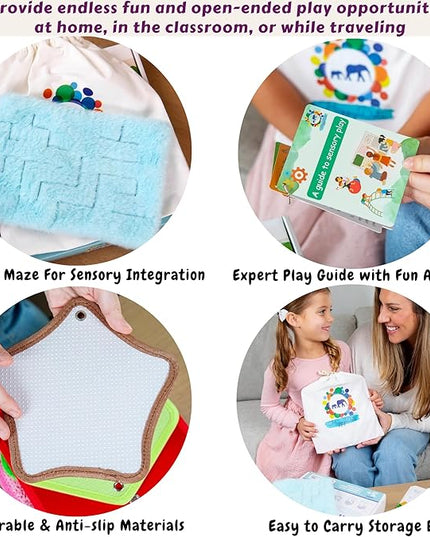 Sensory mats (Assorted Shapes) - LeafyLoom