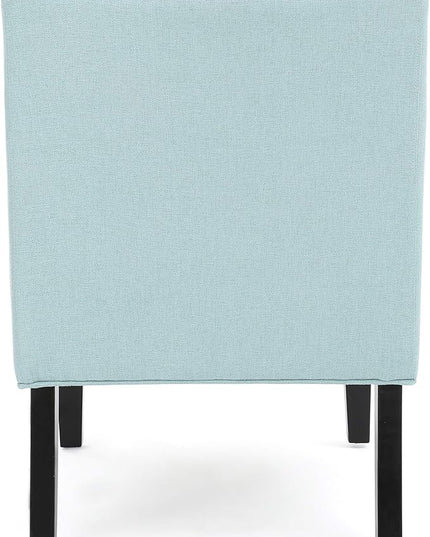 Christopher Knight Home Kassi Fabric Accent Chair, Light Blue - LeafyLoom