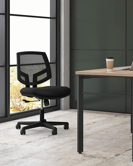 HON H5711 Volt Mesh Computer Chair for Office Desk, Task Chair, Black - LeafyLoom
