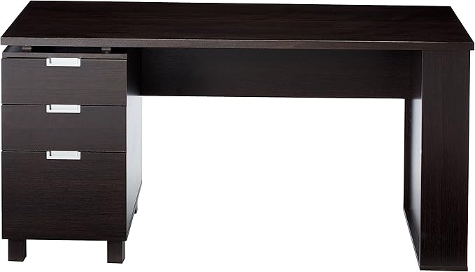 247SHOPATHOME home-office-desks, Espresso - LeafyLoom
