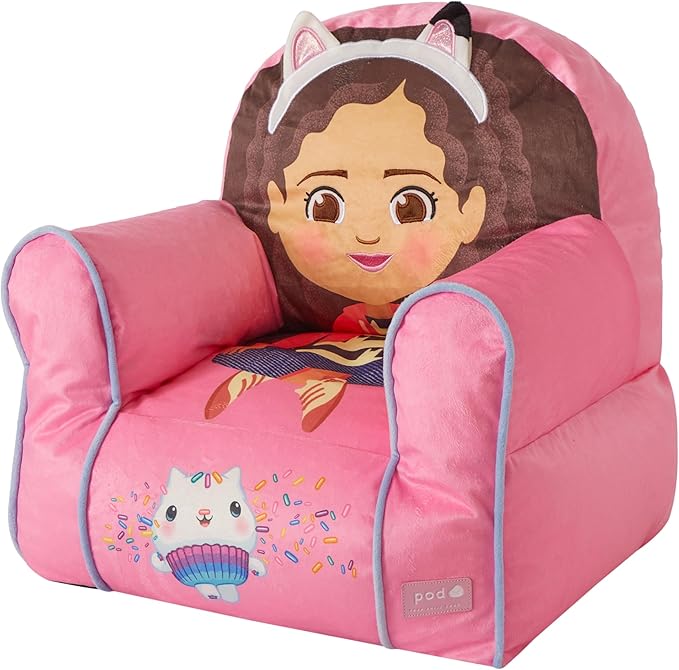 Idea Nuova Gabby's Dollhouse Bean Bag Sofa Chair - LeafyLoom