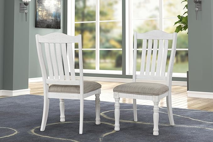 NicBex Haerin-SD-00166-LWJ Dining Chairs, 19"x17.5"x40", Brown - LeafyLoom