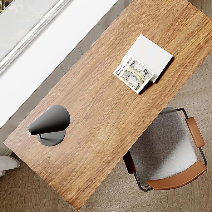 Folding Desk 30 Inch - Small Foldable Desk for Small Space Minimalist, Space Saving Collapsible Compact Desk Portable Table for Craft, Writing, Study and Work (No Assembly Required) - LeafyLoom