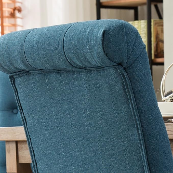 NicBex Haerin-SD-00140-LWJ Dining Chairs, 26"x18"x39.2", Blue - LeafyLoom